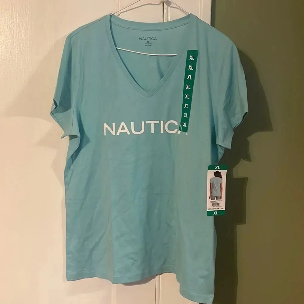 Nautica Ladies' Logo Tee